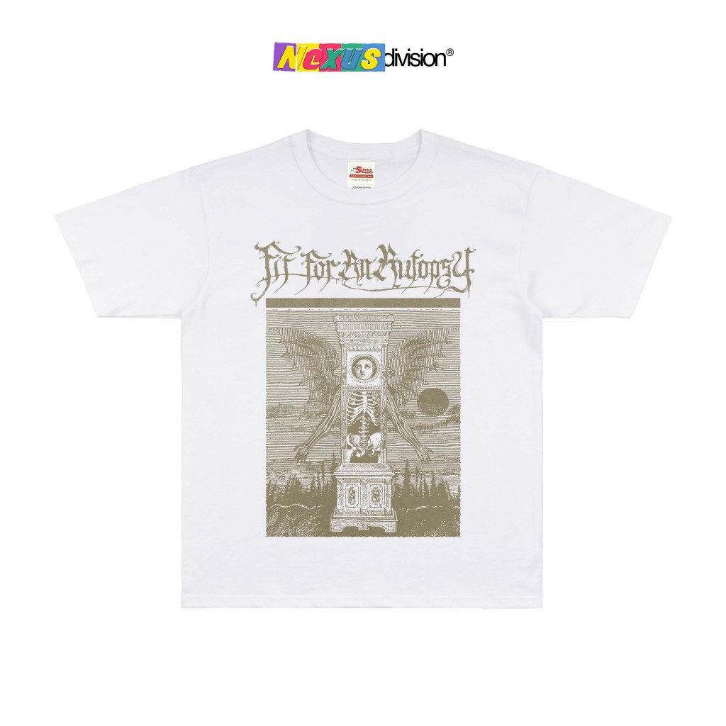 Fit for an Autopsy - Fit for an Autopsy The Nothing That Is Tshirt White - Kaos Band Heavy Weight 16