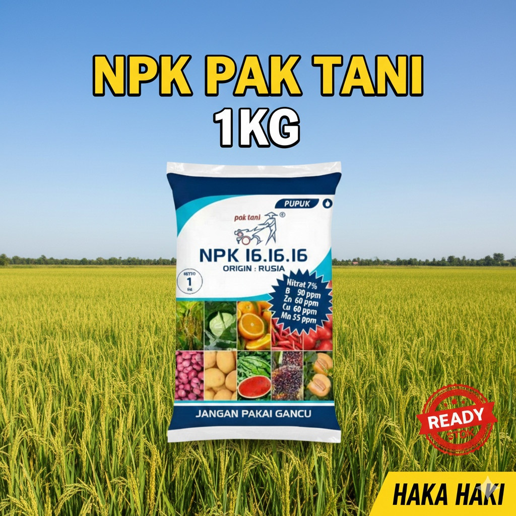PUPUK NPK PAK TANI 1KG/ NPK PAK TANI