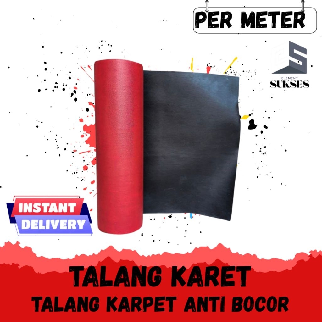 TALANG KARET/TALANG KARPET ANTI BOCOR BAHAN TEBAL KUAT HARGA PERMETER
