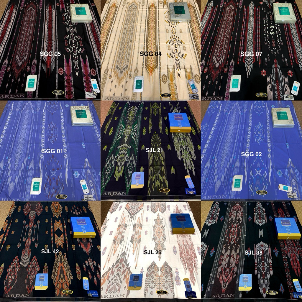 SARUNG ARDAN SJL GOLD|SGG