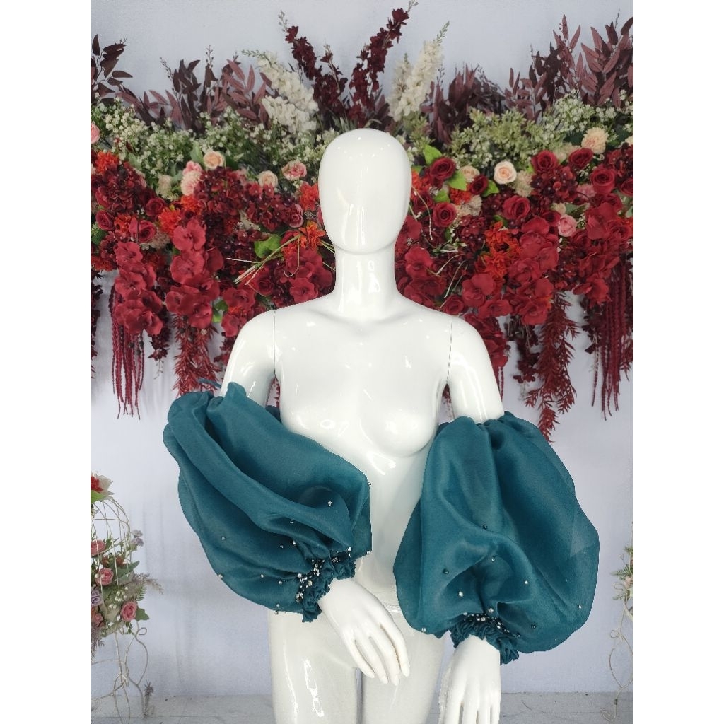 ACC Balon Organza Lengan Pengantin