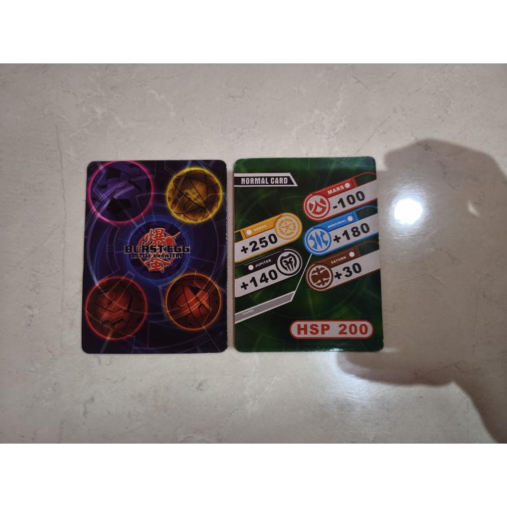Normal Card Bakugan