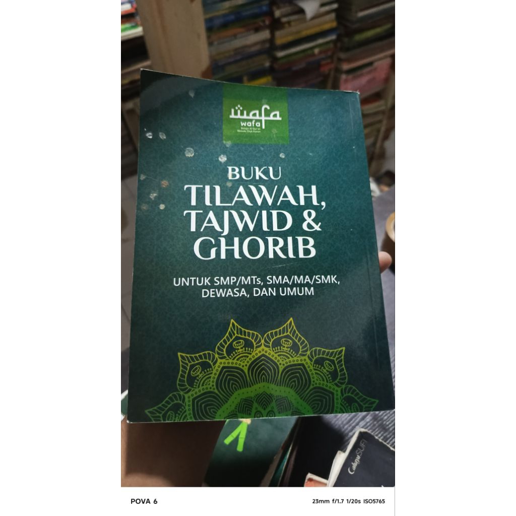 BUKU TILAWAH TAJWID DAN GHORIB