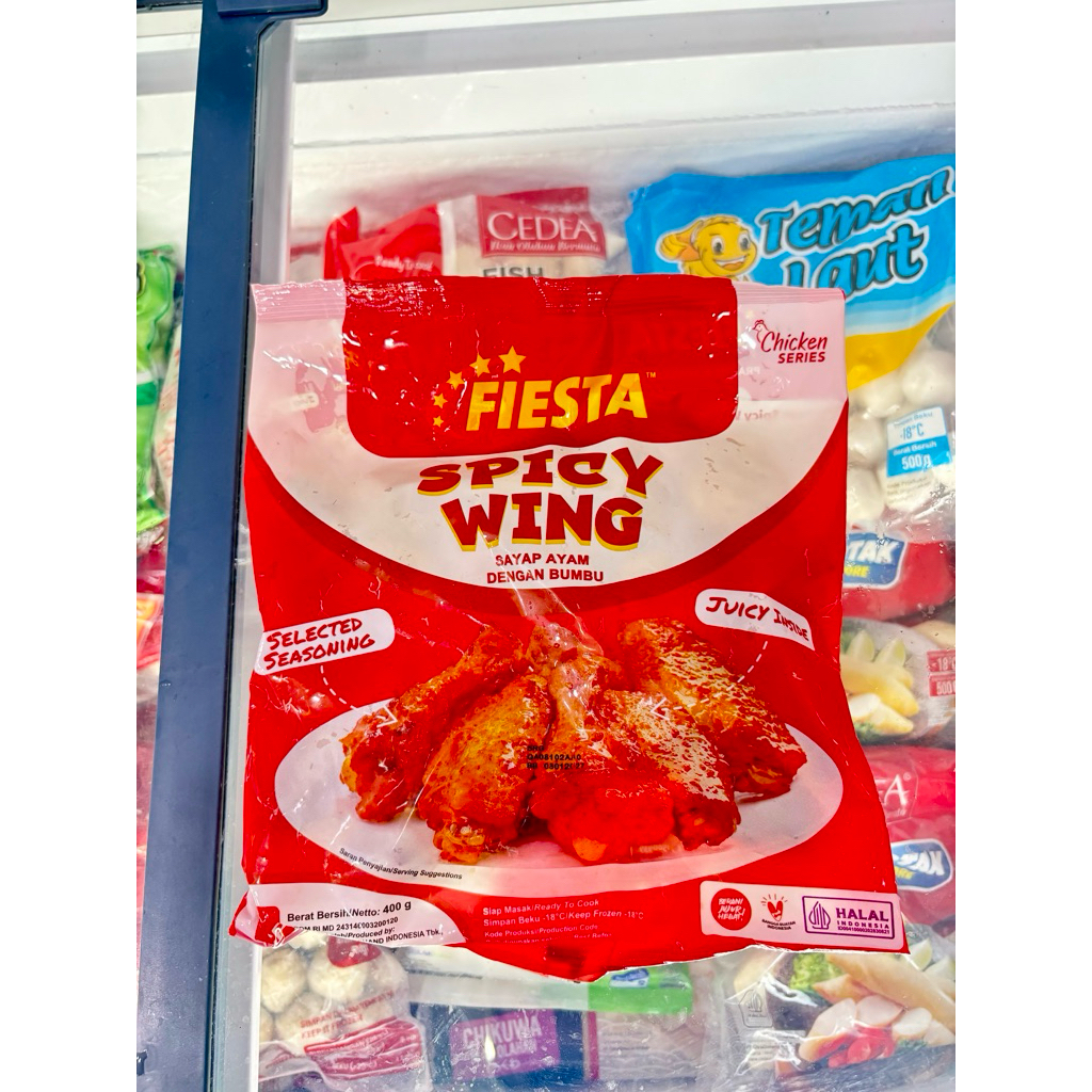 Fiesta Chicken Spicy Wings 400gr