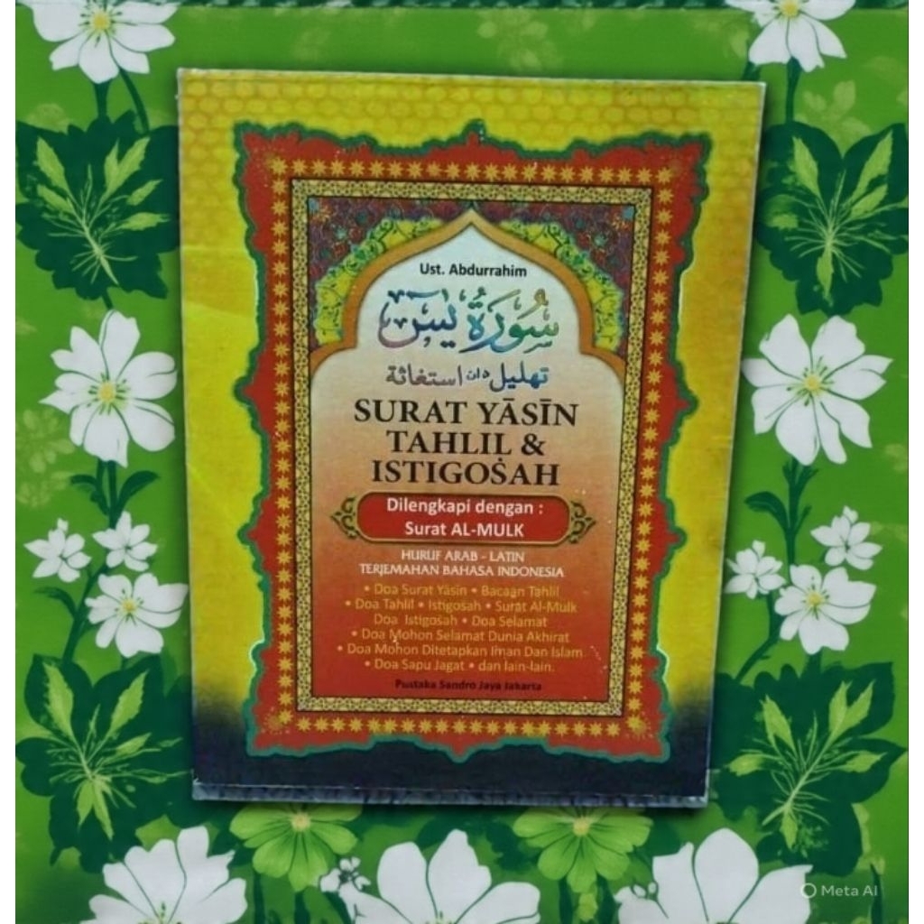 surat Yasin tahlil dan istigosah dilengkapi dengan surat Al Mulk