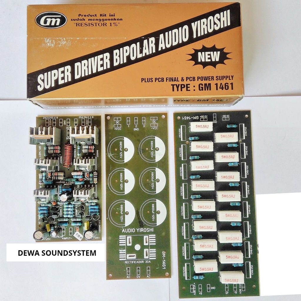KIT DRIVER POWER POWER AMPLIFIER YIROSHI GM 1461