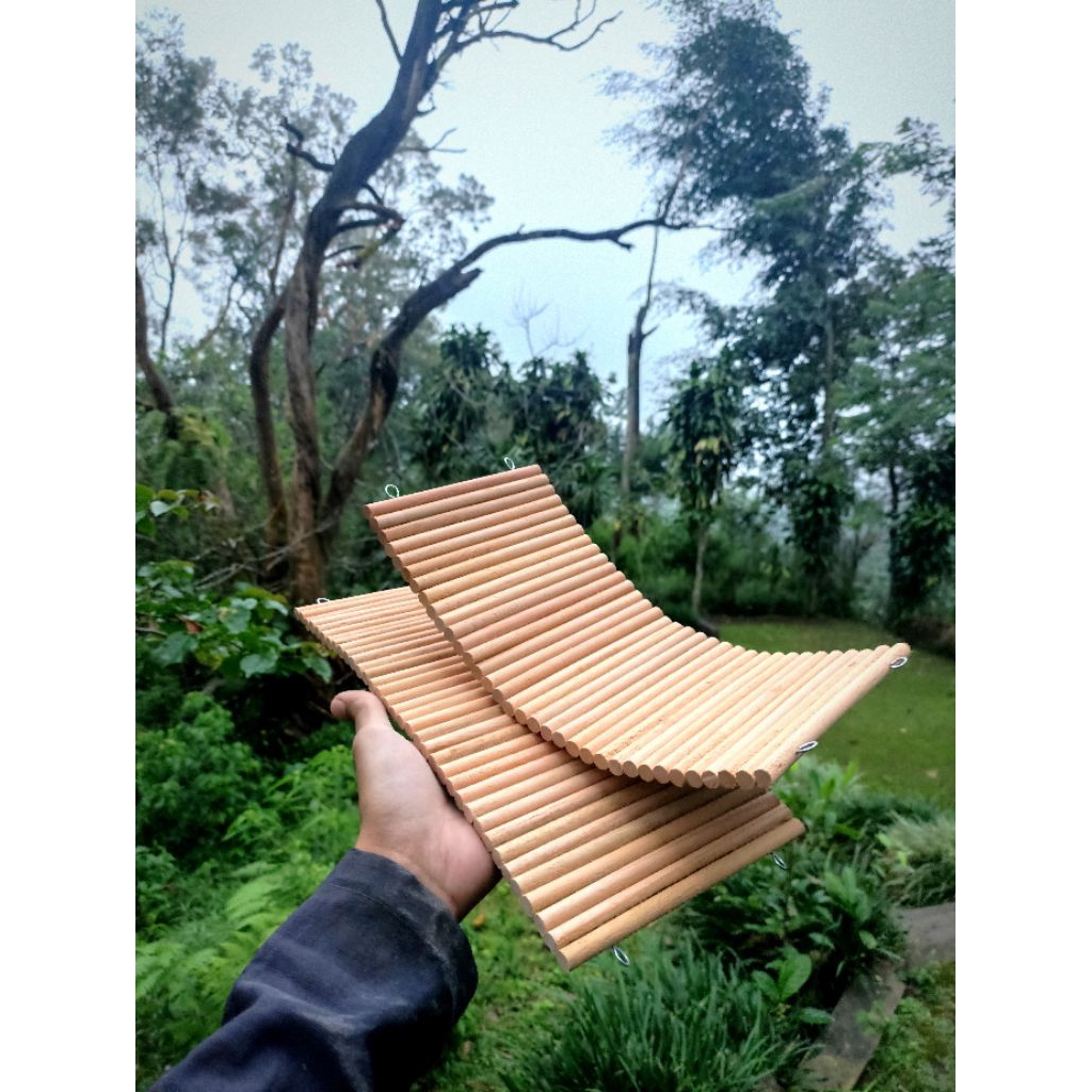 lantai terowongan Jembatan Hamster Kayu 15x30cm Fleksibel Bendy Bridge flexible rumah hamster landak