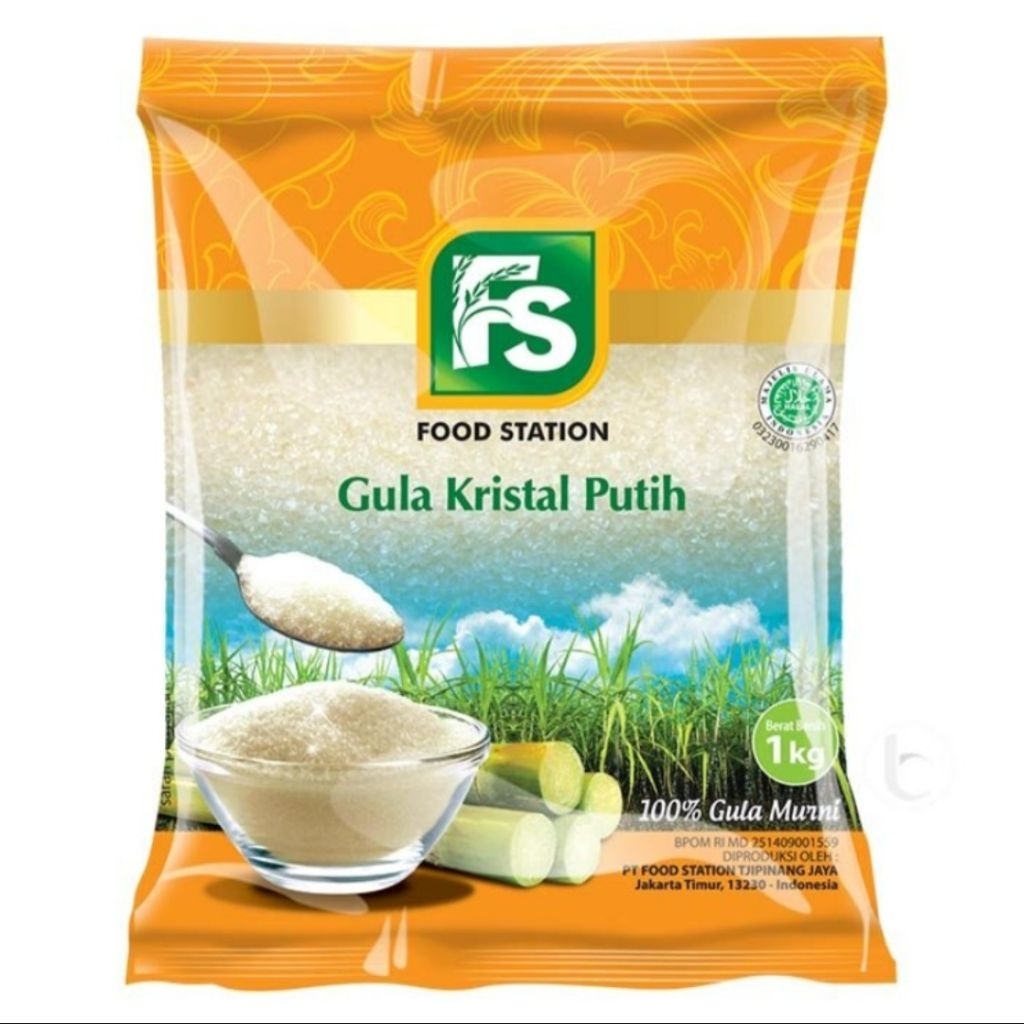 FS Gula Pasir Kristal Putih 1kg