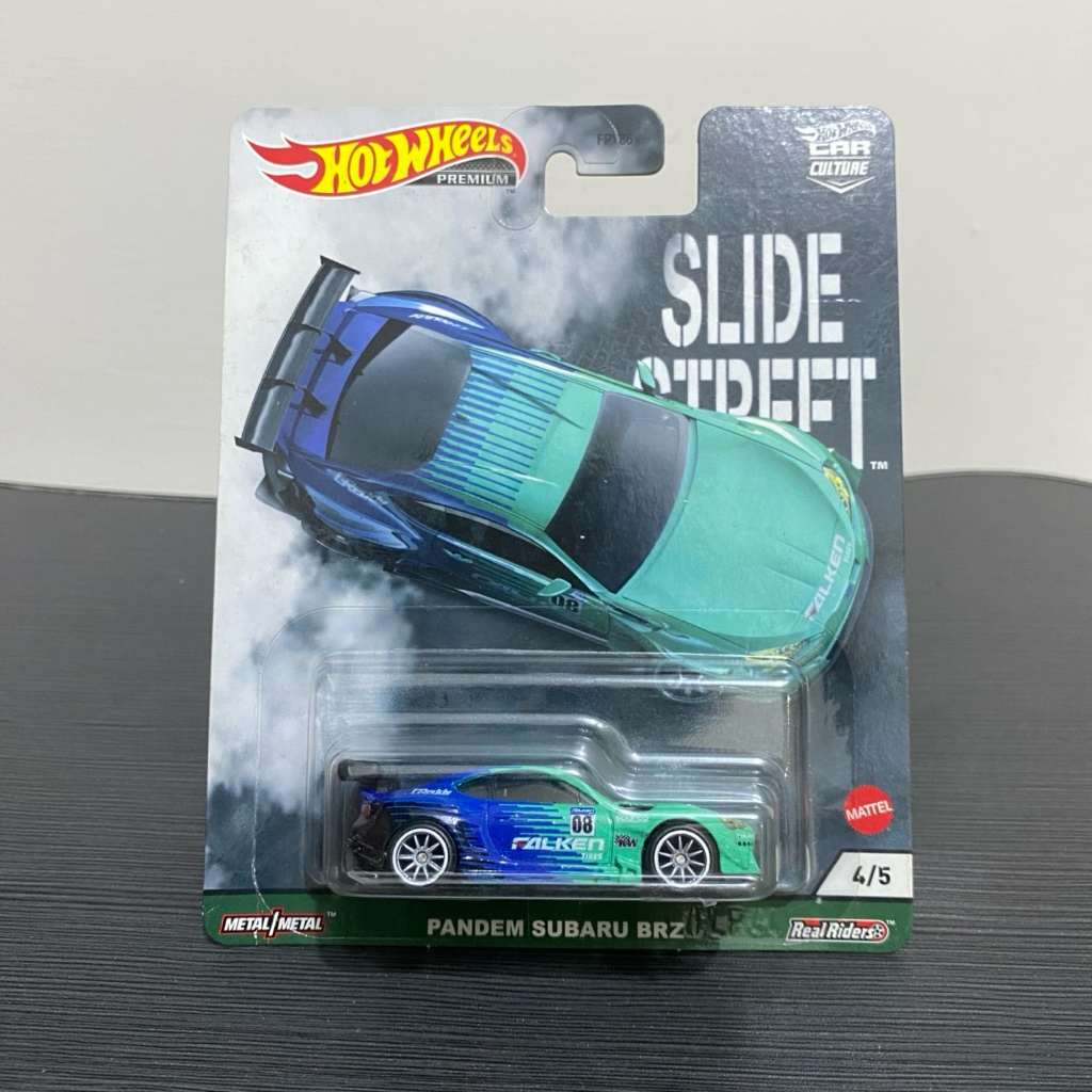 Hotwheels Pandem Subaru BRZ Slide Street Card Kerut