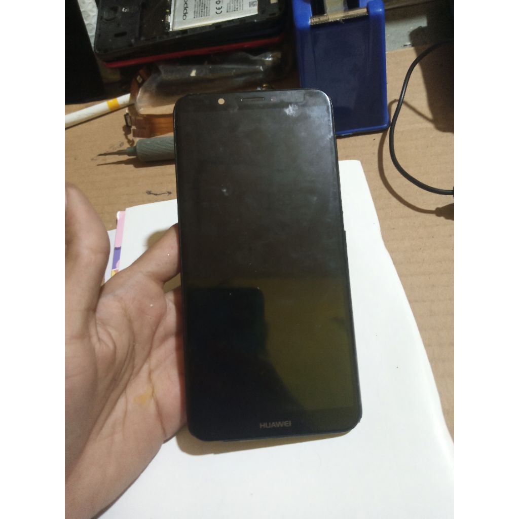 LCD + Baterai Huawei Y6 Prime Original Cabutan Second