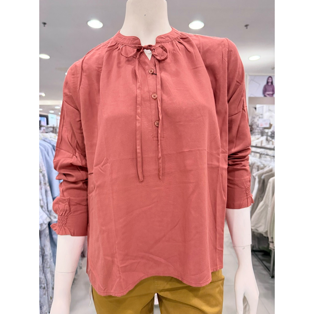 triset blouse wanita casual