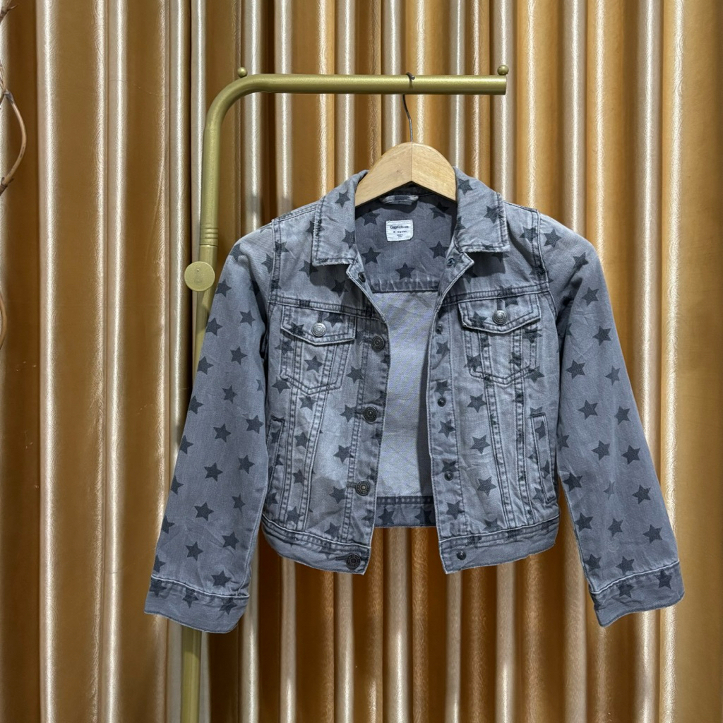 jacket jeans jaket outer anak perempuan unisex pre lov pre loved prelov gap kids