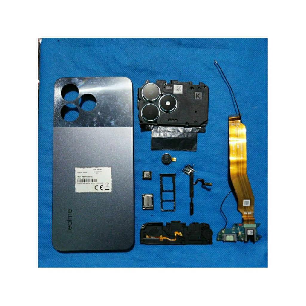 PRANGKAT SPAREPART REALME NOT 50 BERFUNGSI NORMAL ASLI COPOTAN BERGARANSI