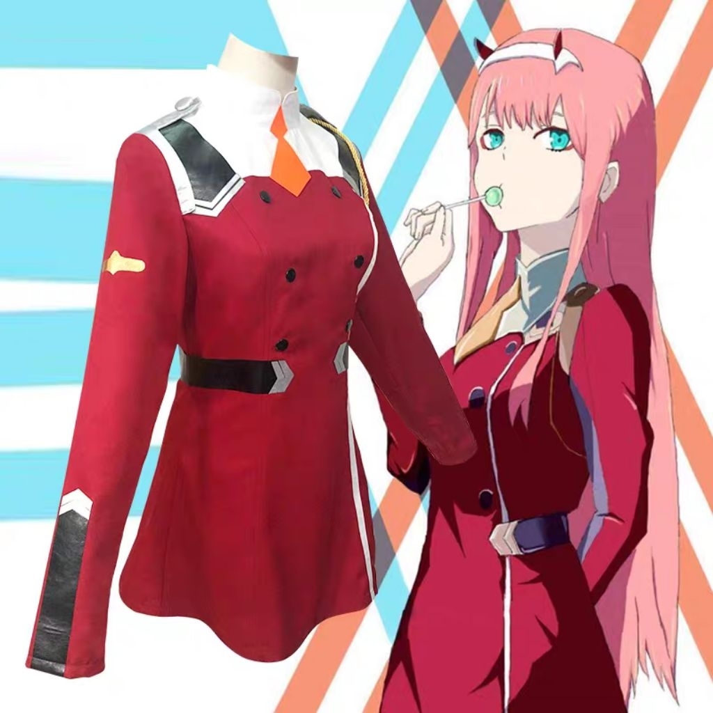 [PO] zero two costume cosplay anime darling in the franxx 002