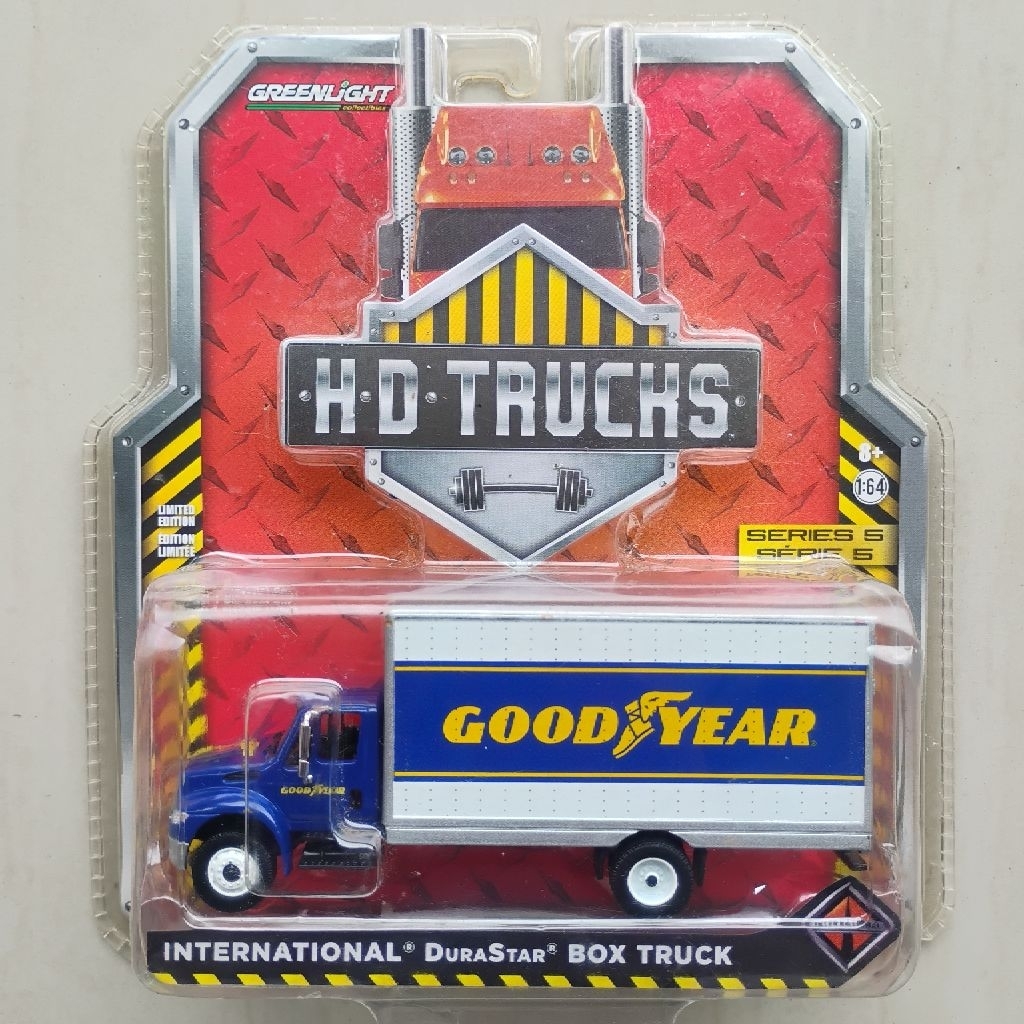 Greenlight Internasional Durastar Truck Box Goodyear HD Truck