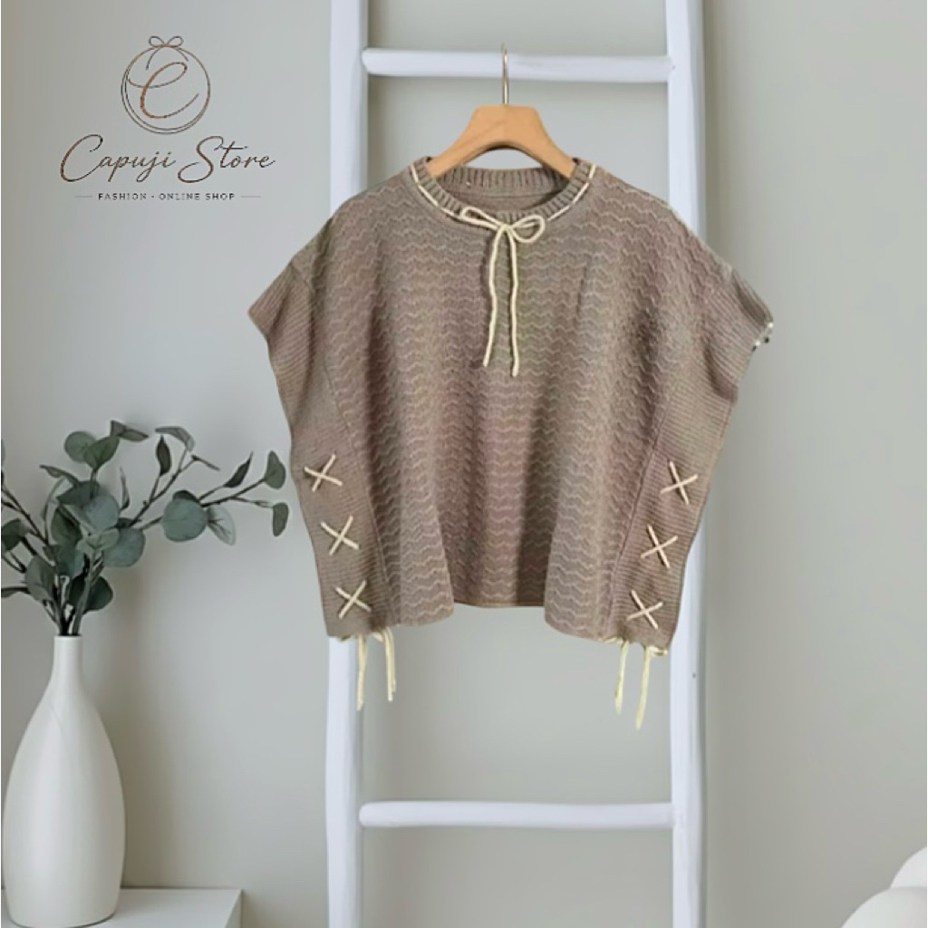 Vest / rompi wanita model terbaru model tali serut