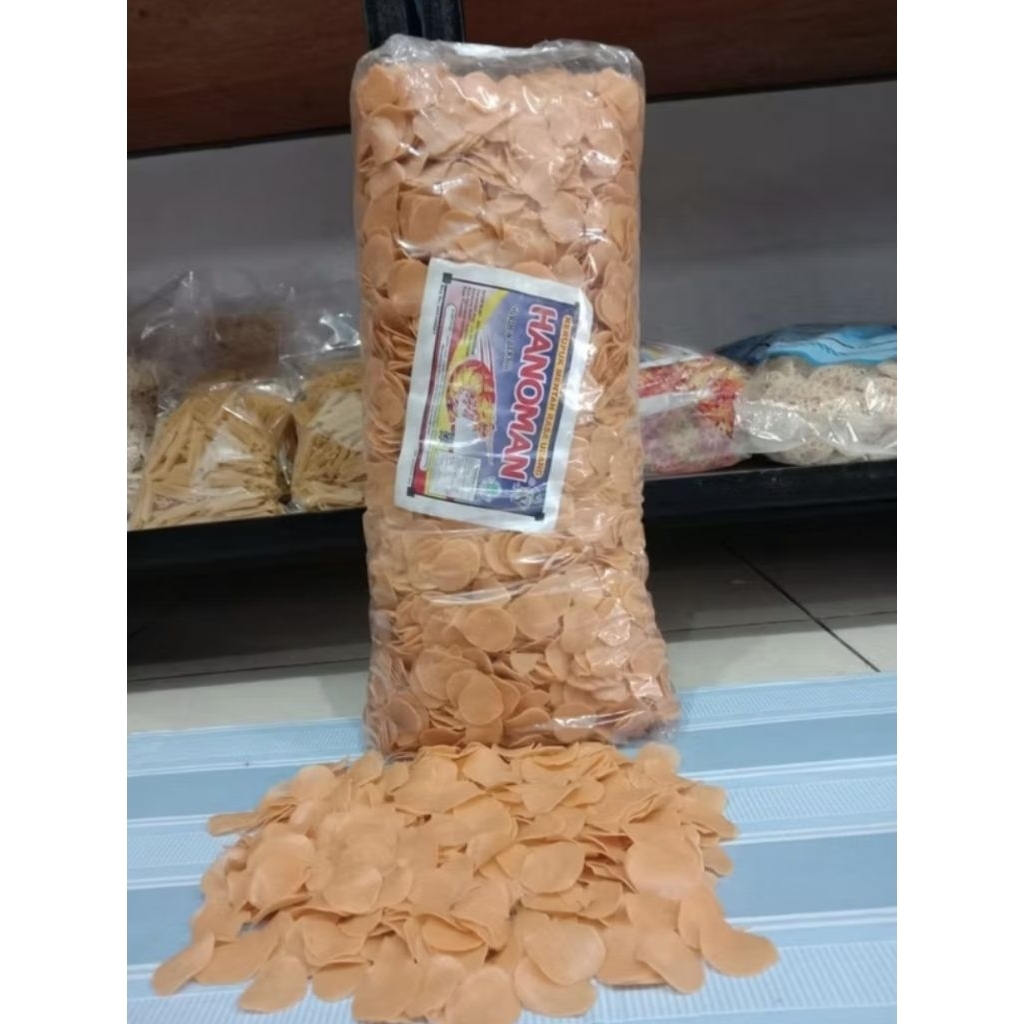 kerupuk udang mentah 1kg