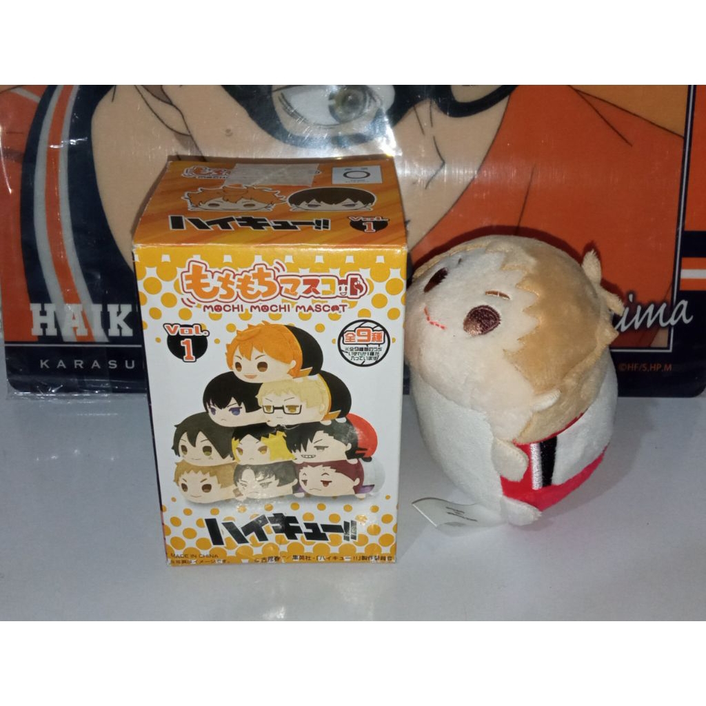 HAIKYUU mochi mascot Yaku