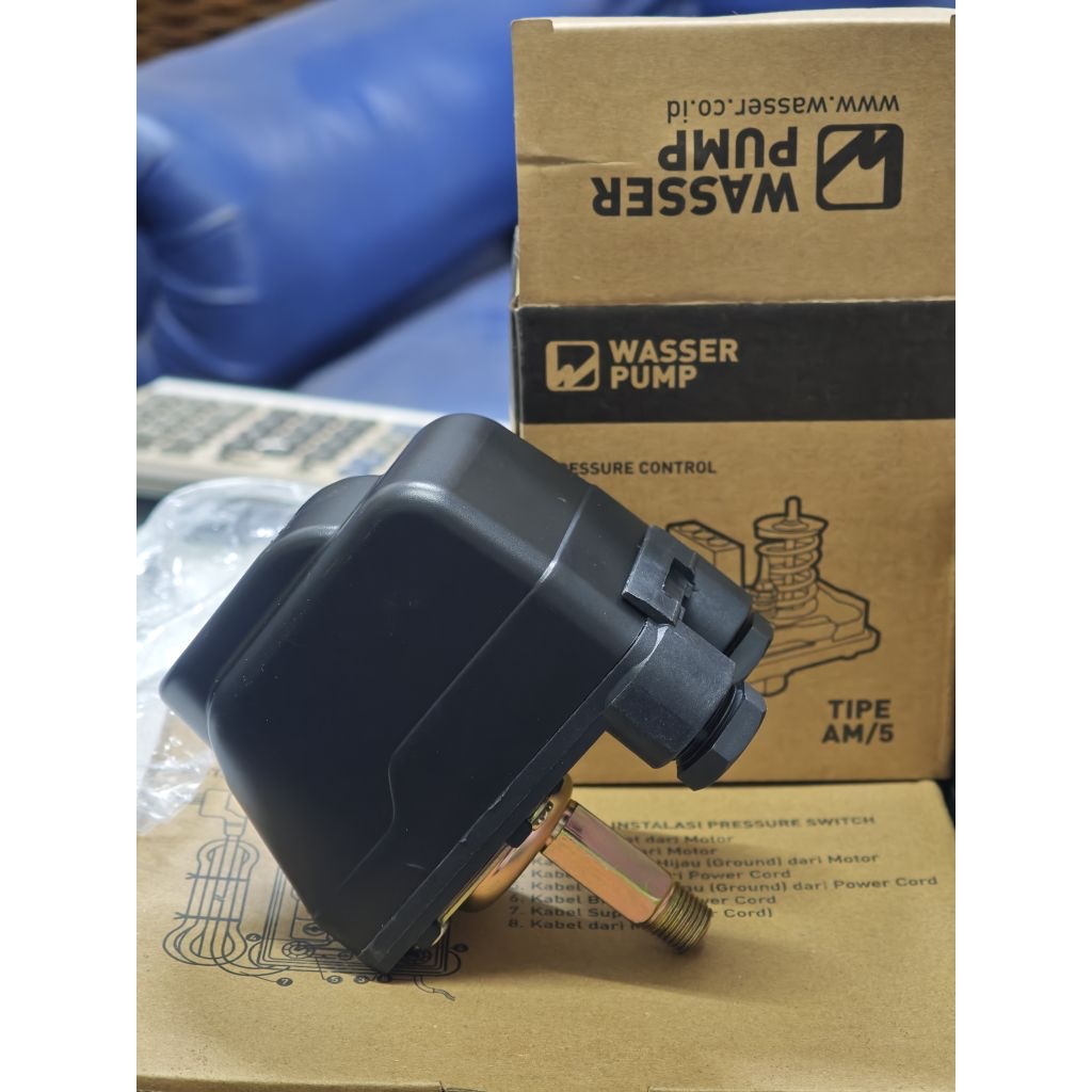 Switch otomatis auto pompa air semi jet pump WASSER AM 5