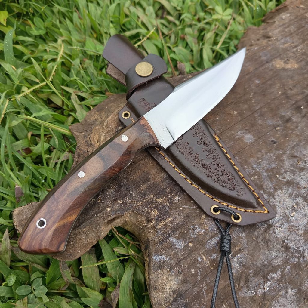 Pisau Seset Kulit Sapi Kambing Bahan Baja Hss Pisau Skinner Hss Termurah Pisau Hunting Hss