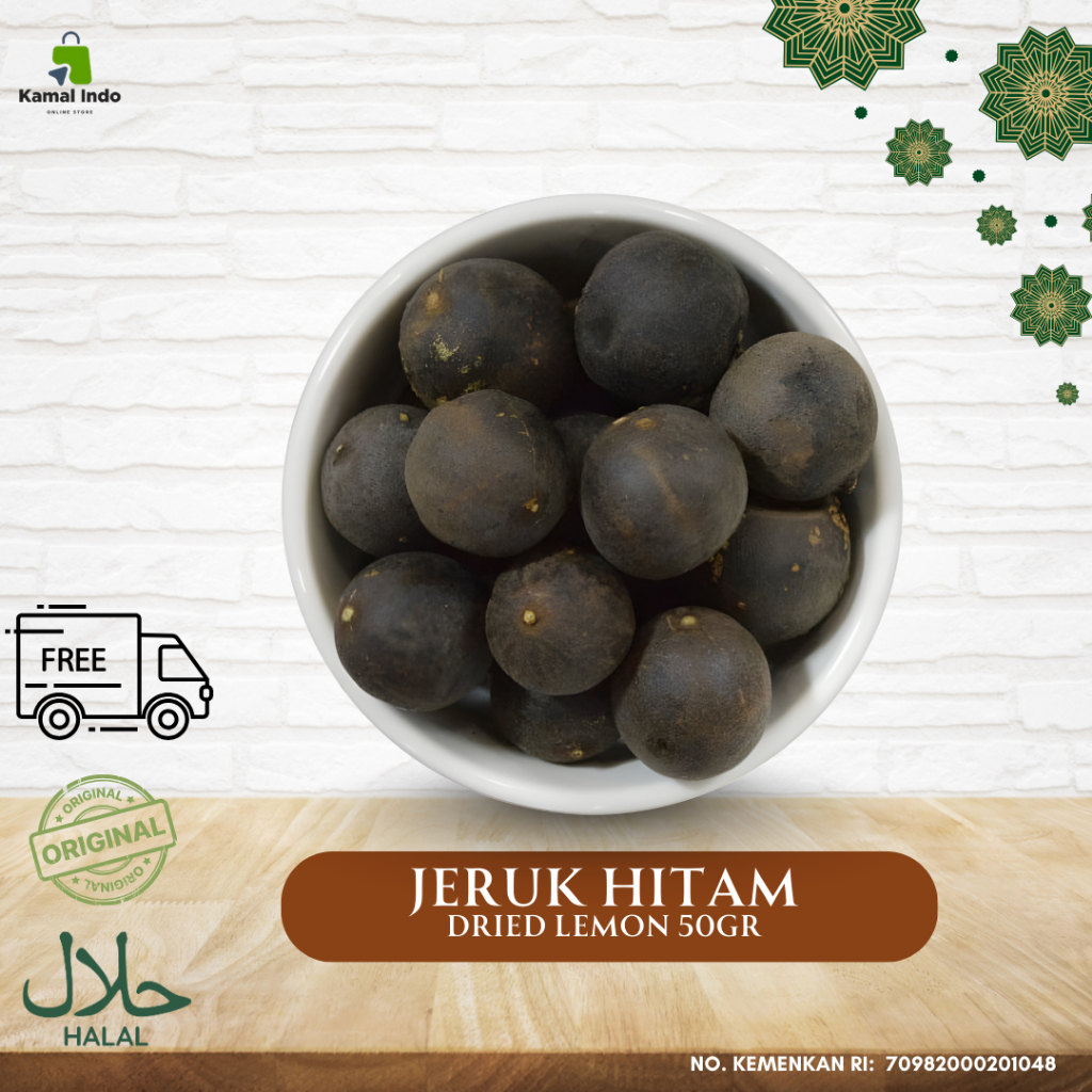 Jeruk Hitam / lemon kering / Dried Lemon 50gr