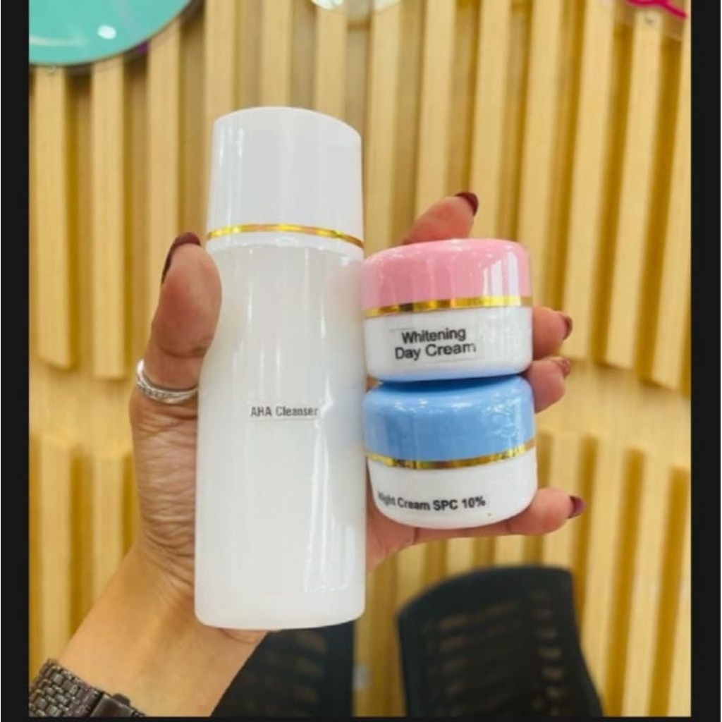 Paket Cream Wajah Farma 10% - Mencerahkan, Glowing, Anti Jerawat