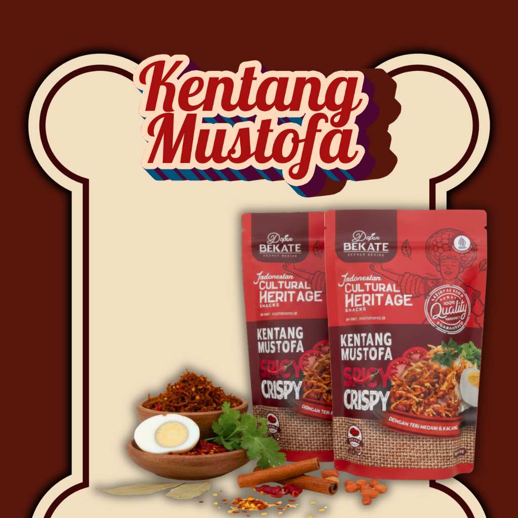 Kentang Mustofa Teri Kacang Kering Kentang Mustofa Keripik Kentang