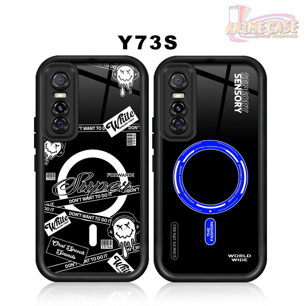 Softcase glossy VIVO Y73S 5G Casing Case Hp Silikon Protek kamera LGHNW