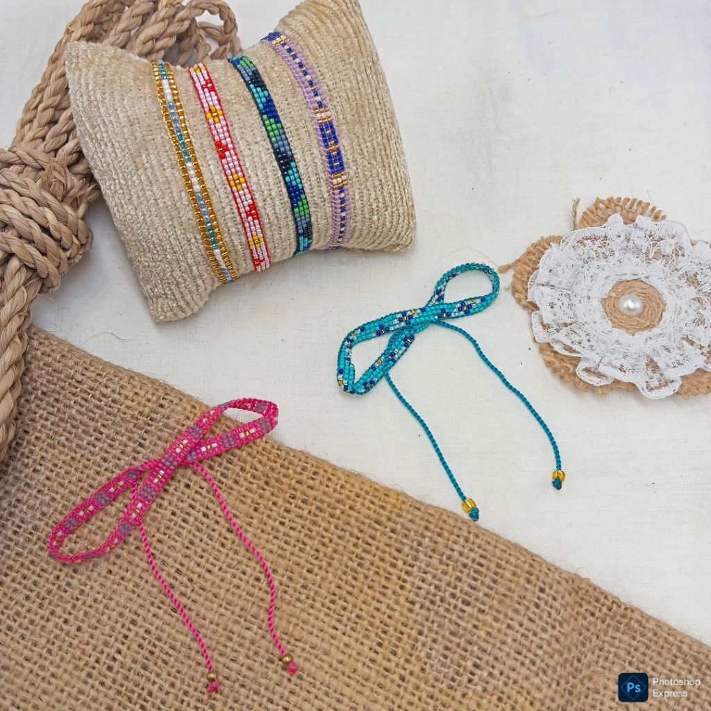 Gelang Miyuki Etnik Manik