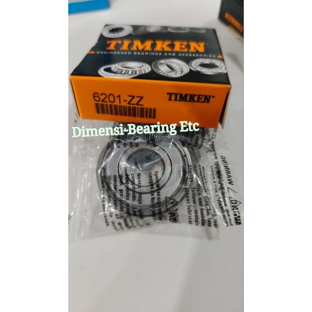 6201 ZZ TIMKEN / 6201 2Z TIMKEN BALL BEARING