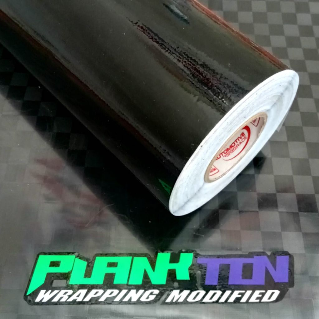 stiker skotlet maxdecal hitam glossy