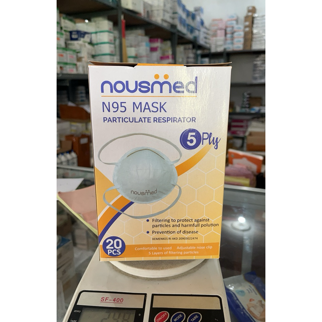Masker N95 Nousmed (Perbox isi 20pcs)
