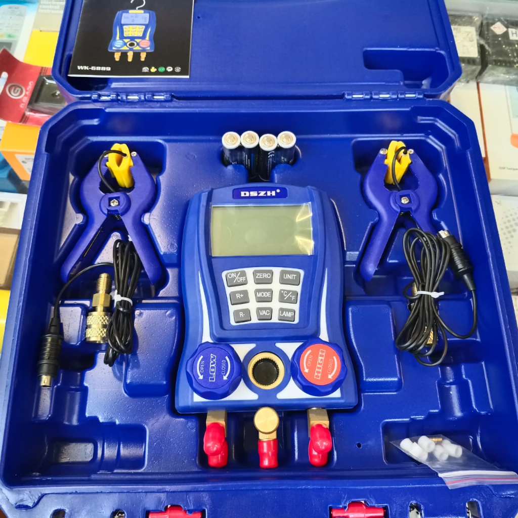 DIGITAL TESTING MANIFOLD'S VACUUM AND FREON DSZH WK-6889L ORIGINAL