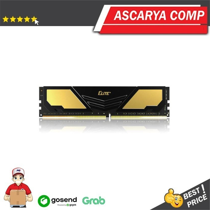 TEAM Elite Plus Black 8GB DDR4 3200MHz