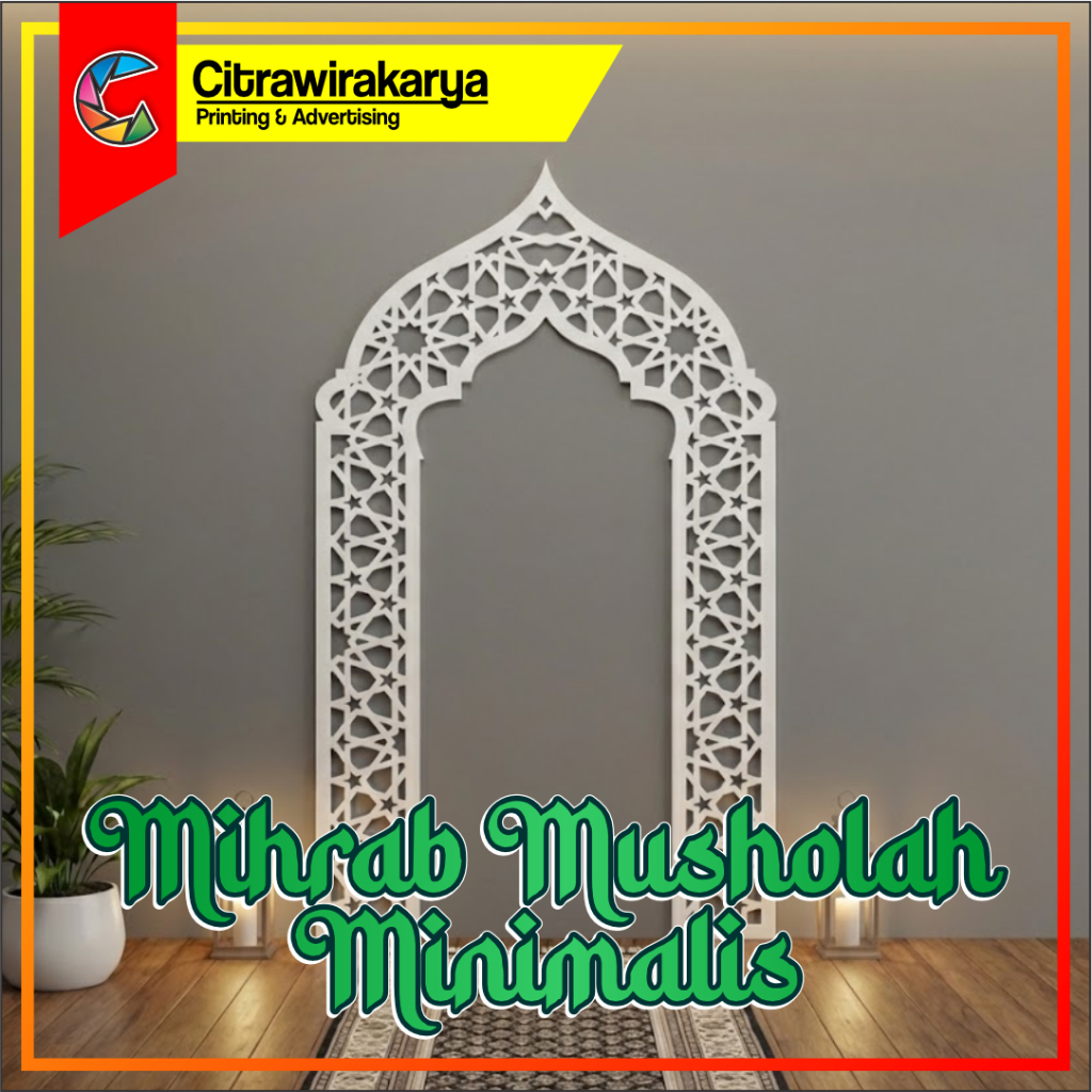 Mihrab Mushola Rumah Minimalis | Mihrab Mushola Minimalis | Mihrab Mushola Cantik Cocok Untuk Mushol