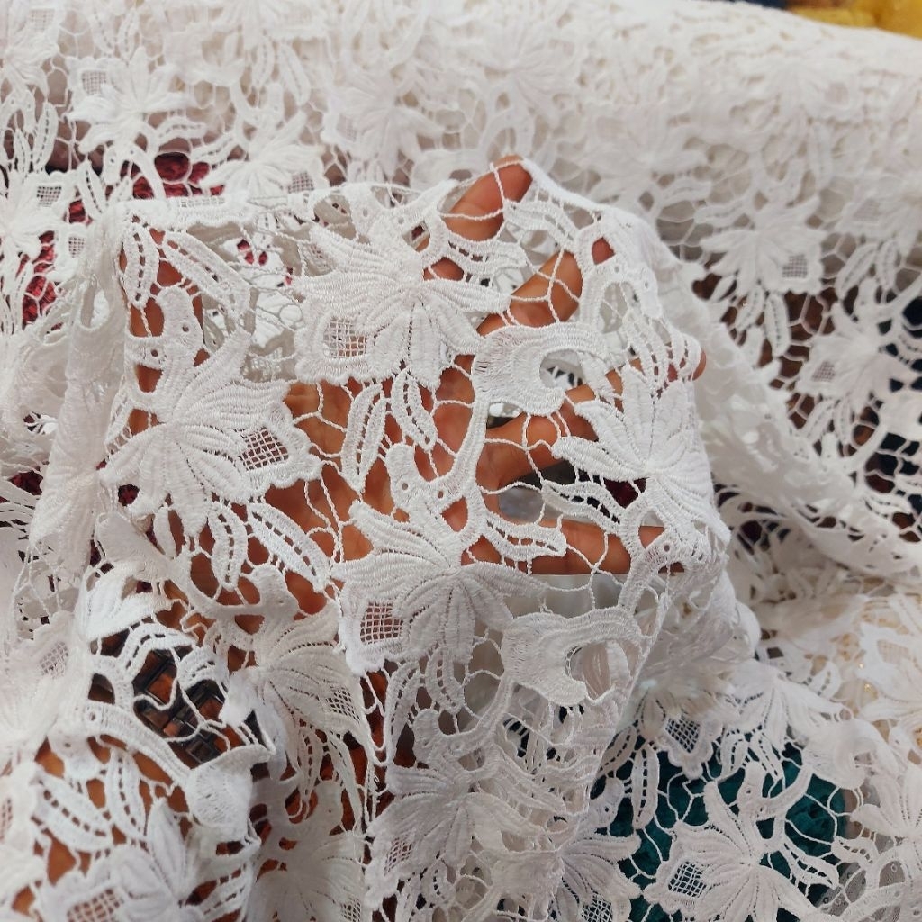 kain brokat prada premium  - kain brokat prada mewah  - kain brokat prada butik ( BW ) dr