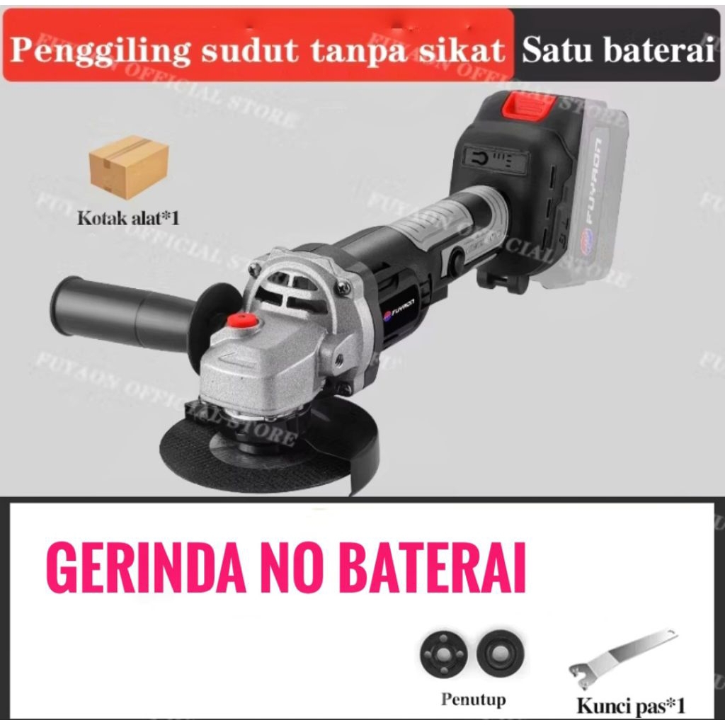 GERINDA BATERAI GERINDA BATRE GERINDA CORDLESS JLD FUYAON
