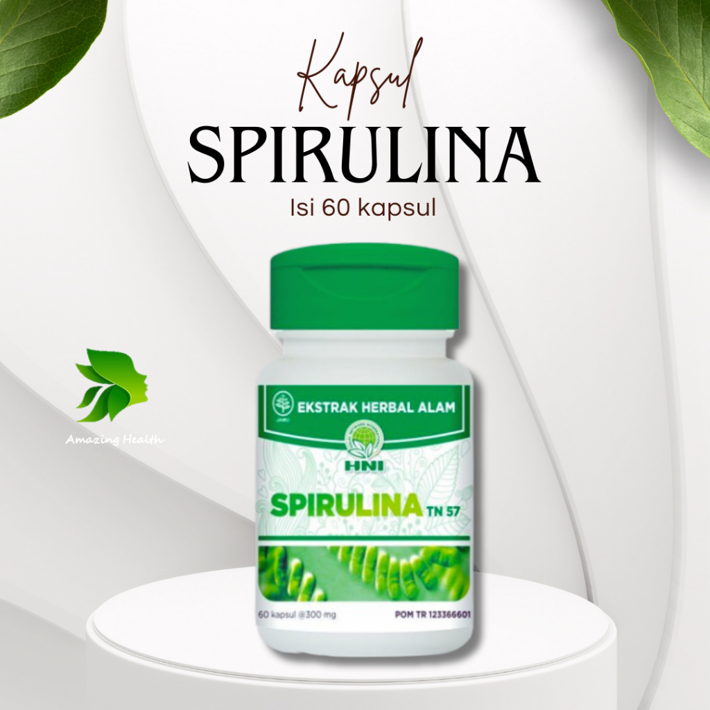 Spirulina HNI HPAI Original Suplemen Daya Tahan Tubuh