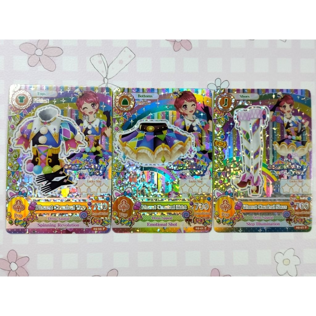 Kartu Aikatsu Premium Pierrot Carnival Set Tanpa Acc