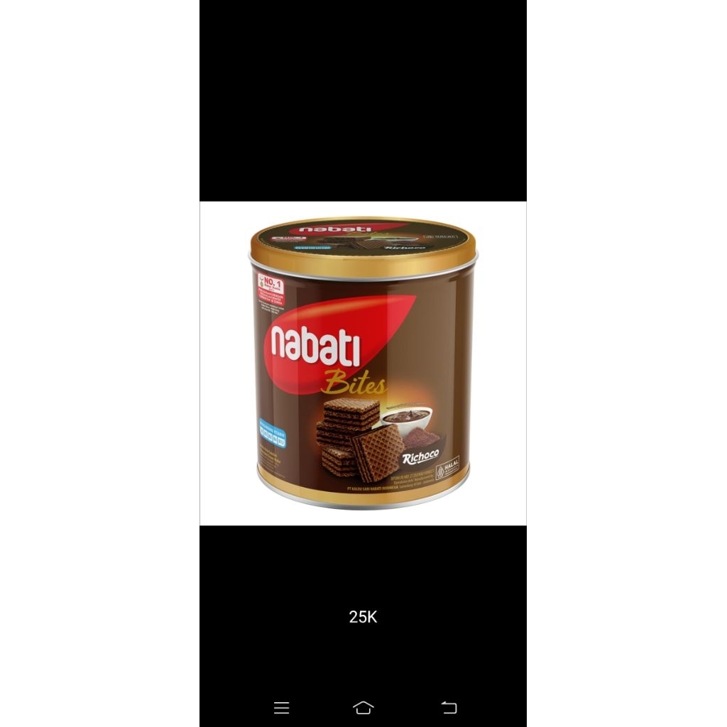 Nabati Wafer Kaleng Lebaran