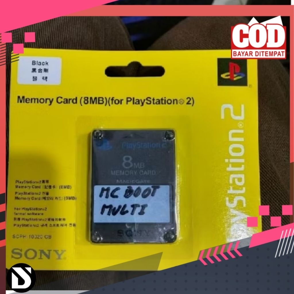 MC BOOT [MULTI], UNTUK SEMUA SERI PS2. (BONUS SAVE DATA TAMAT, SESUAI REQUEST)