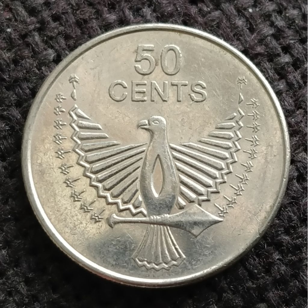 Koin Solomon 50 cents Elang 2012