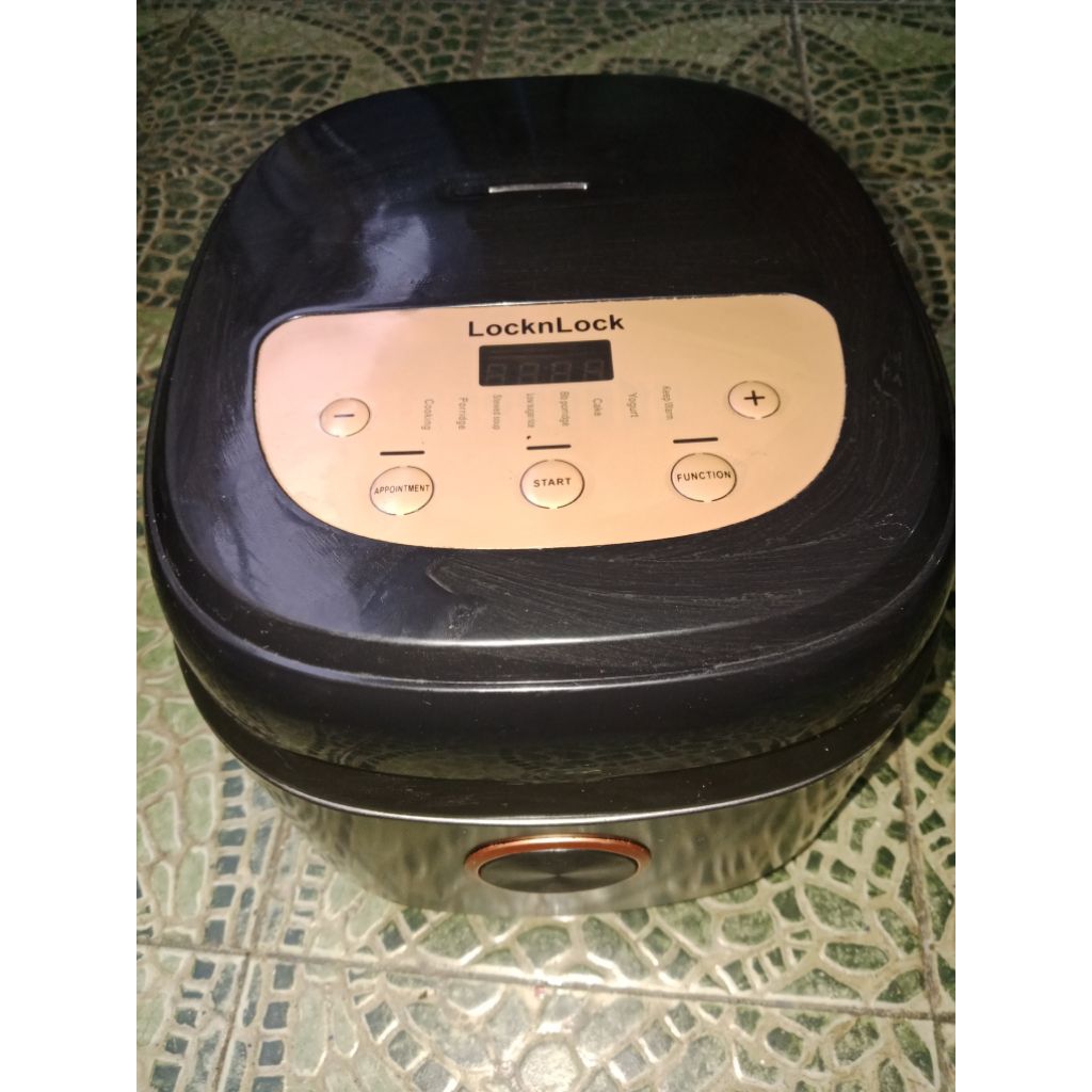 magicom original locknlock low sugar masih ok (PRELOVED) , 1,8lt