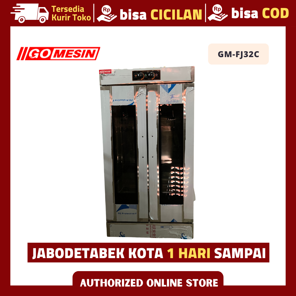 Proofer Listrik Getra Fj 30c Proofer Roti 30 Tray Stainless Garansi Resmi