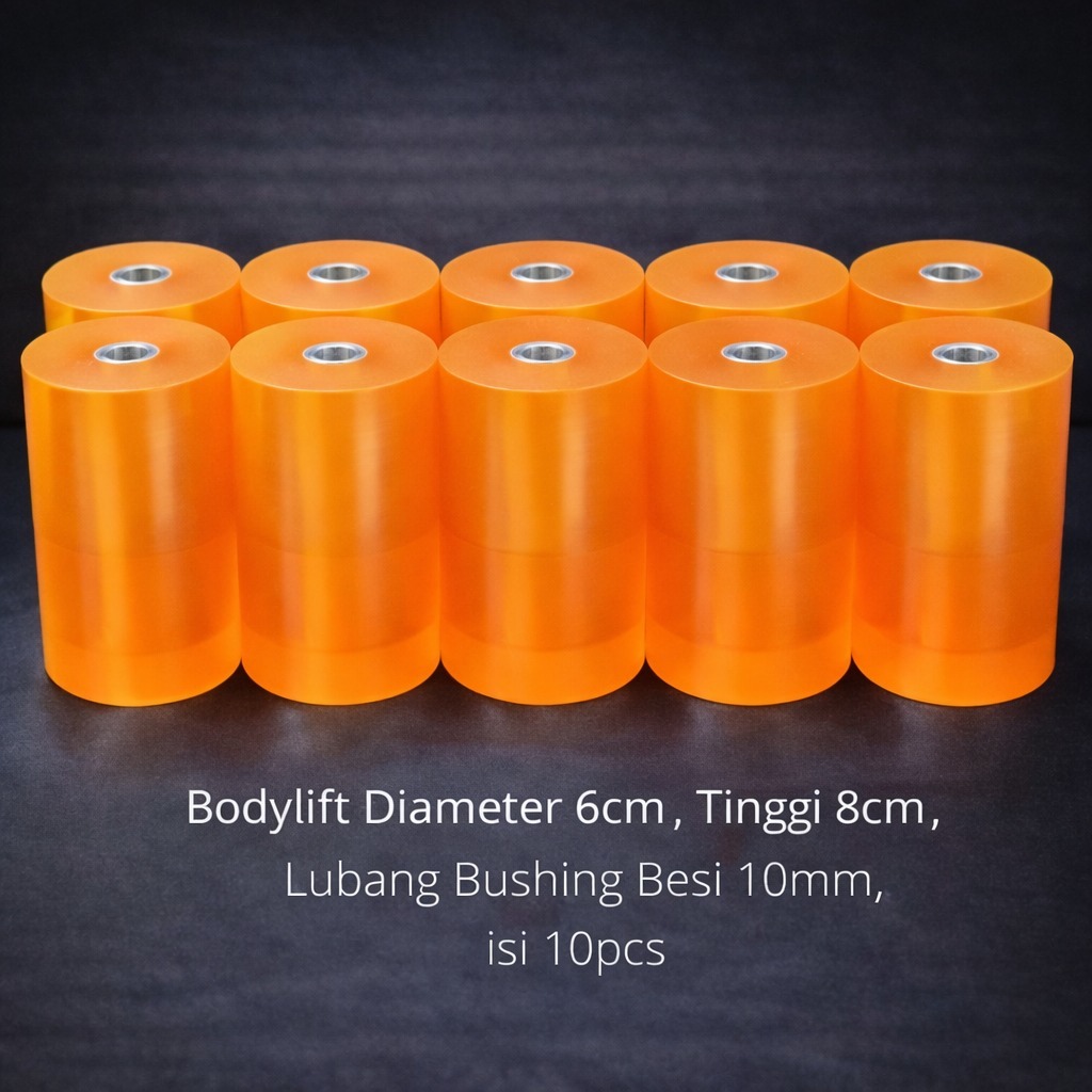 Body lift kit 8cm toyota kijang karet body kijang 8cm custom polyurethane