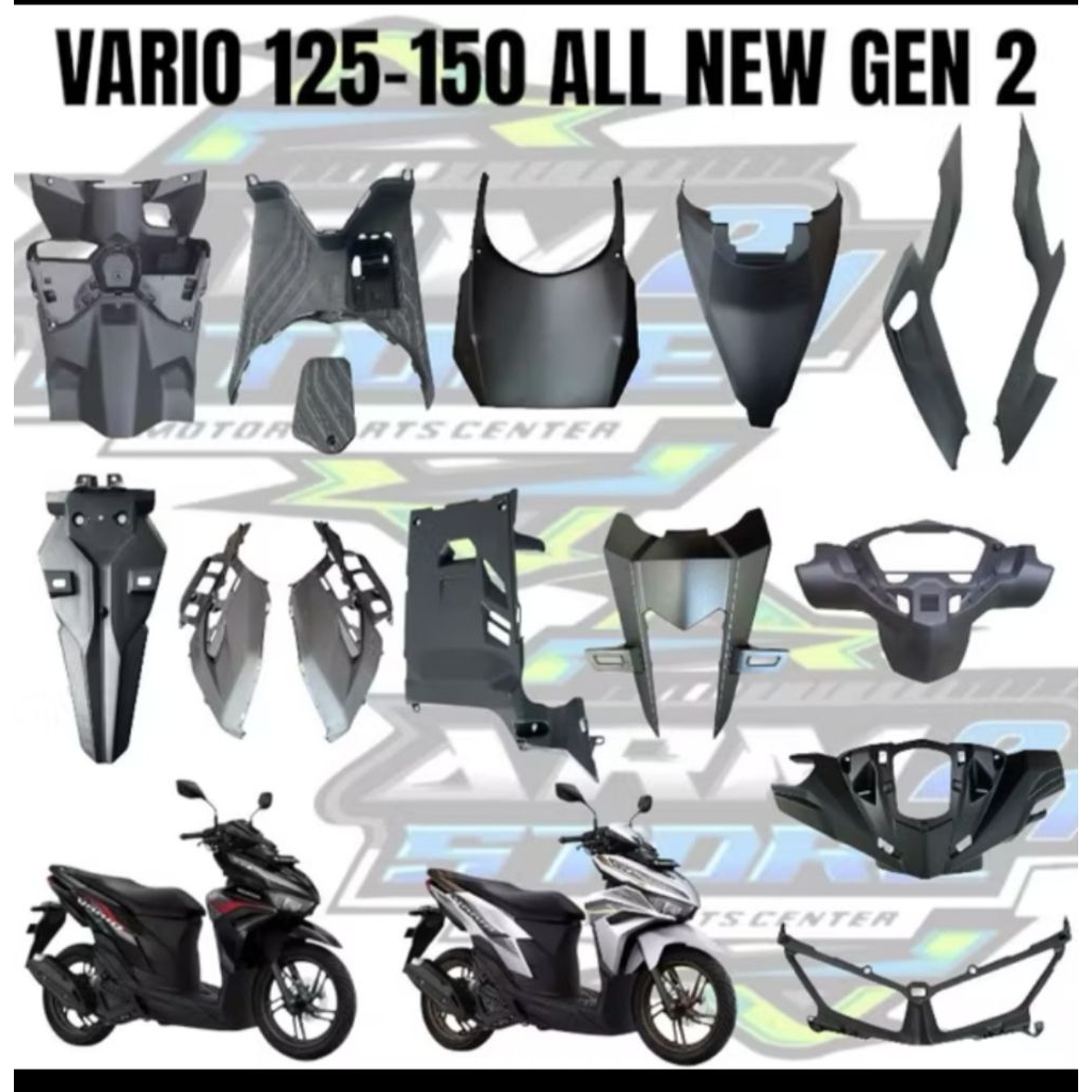 full bodi kasar vario 125 all new gen 2 tahun 2023-2024-2025