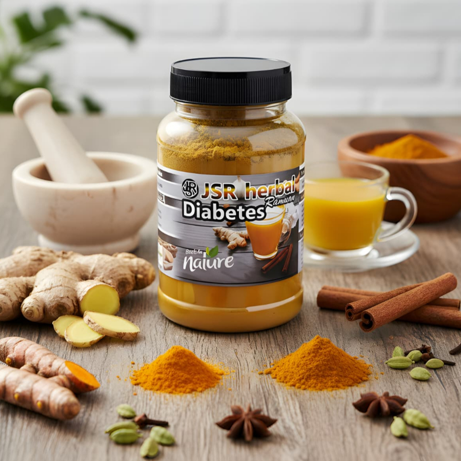 DakarHerbal Herbal JSR Diabetes (Kencing Manis) Original Tanpa Gula - Wedang Empon Kencing Manis JSR