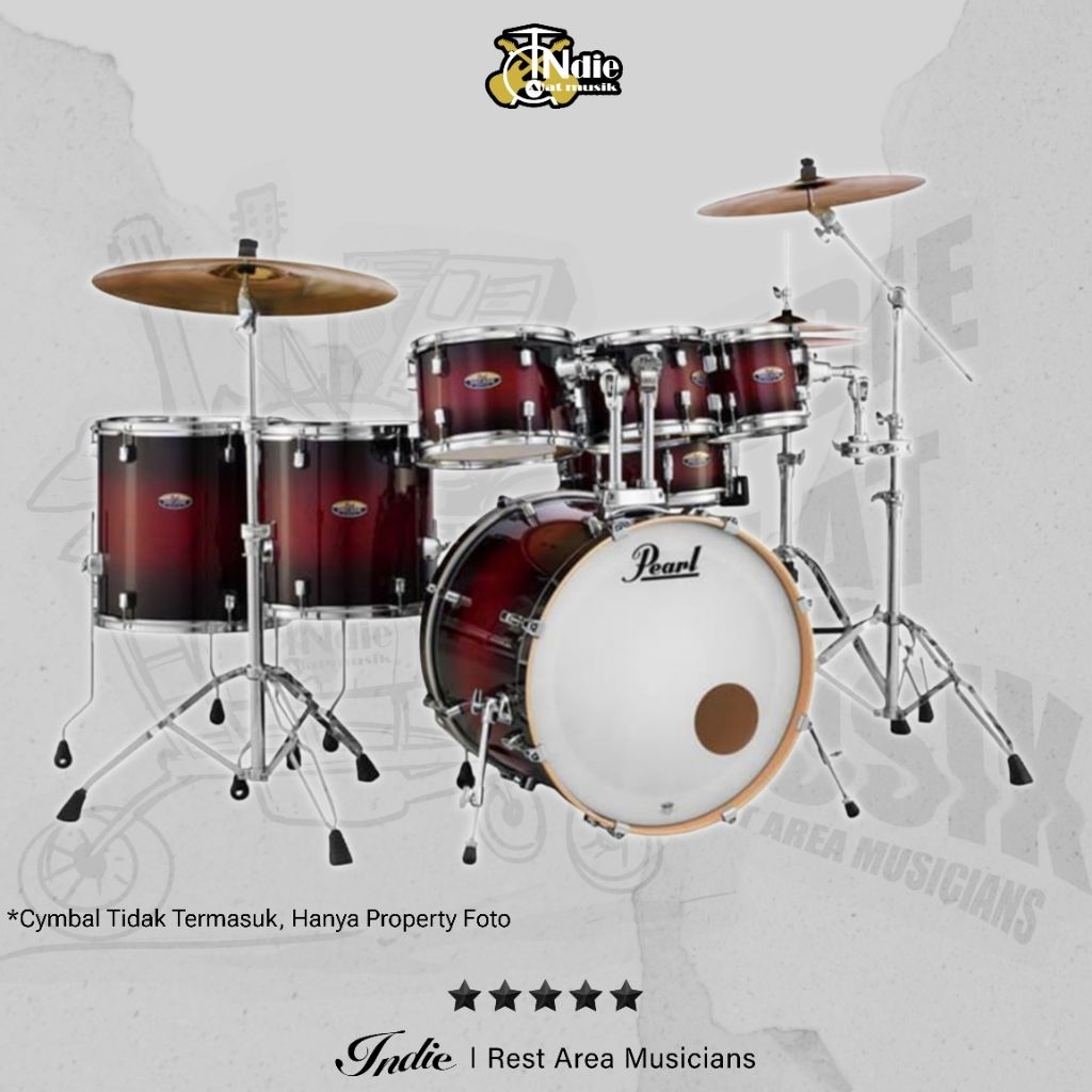 Drum Set Pearl Decade MAPLE DMP927SP 7 pcs