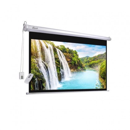 Screen Projector Motorize 120 inch / Layar Proyektor Otomatis Remot 120 inch