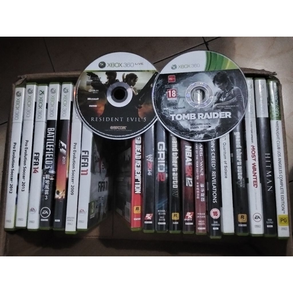 Kaset/Dvd Game Xbox 360